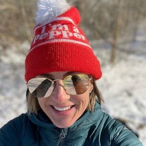 Rare! Ray-Ban Hexagonal Polarized Bronze Copper Frame Pink Reflective Sunglasses